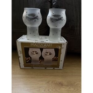 Pfaltzgraff Candle Holders WHITE ANGEL Mini Floating‎ Pillar